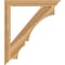 Ekena Millwork Balboa Traditional Rough Sawn Bracket, Western Red Cedar, 4"W x 38"D x 44"H BKT04X38X44BOA01RWR - alternate 4